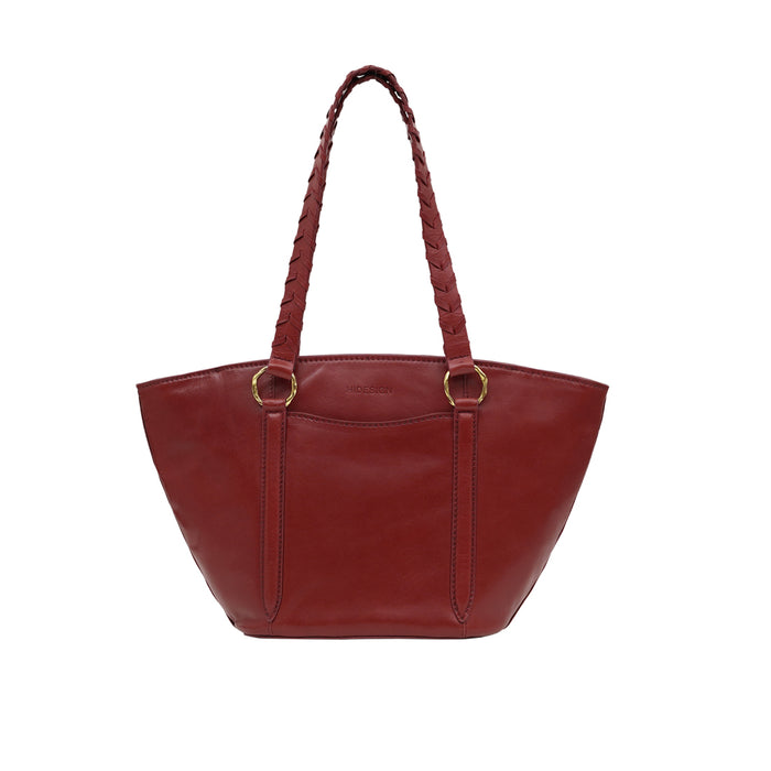 Hidesign PHARAOH 05 TOTE BAG Red
