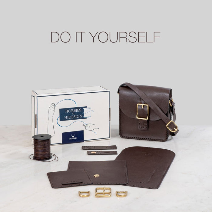 Hidesign PIAZZA CROSSBODY - LEVEL 3 Brown