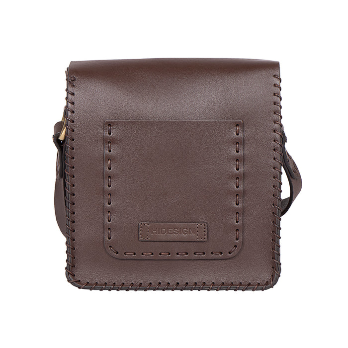 Hidesign PIAZZA CROSSBODY - LEVEL 3 Brown