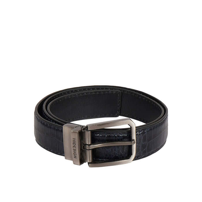 hidesign PIQUE DARIO REVERSIBLE BELT Blue