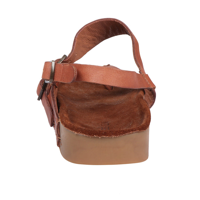 Hidesign PORT BLAIR WOMENS STRAP SANDAL TAN