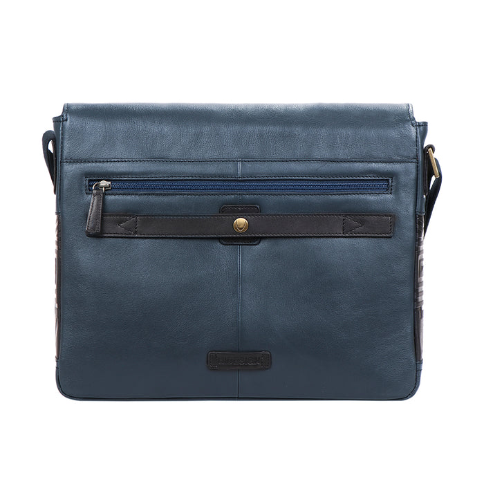 Hidesign PORTOBELLO 01 MESSENGER BAG Blue
