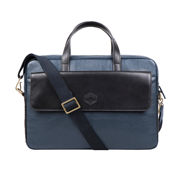 hidesign PORTOBELLO 02 BRIEFCASE Blue