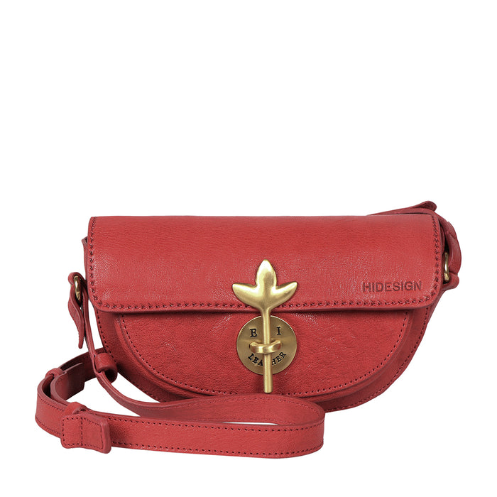 Hidesign PRESERVE 03 SHOULDER BAG Red