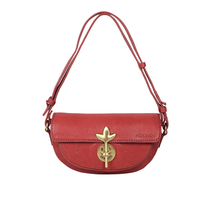 hidesign PRESERVE 03 SHOULDER BAG Red
