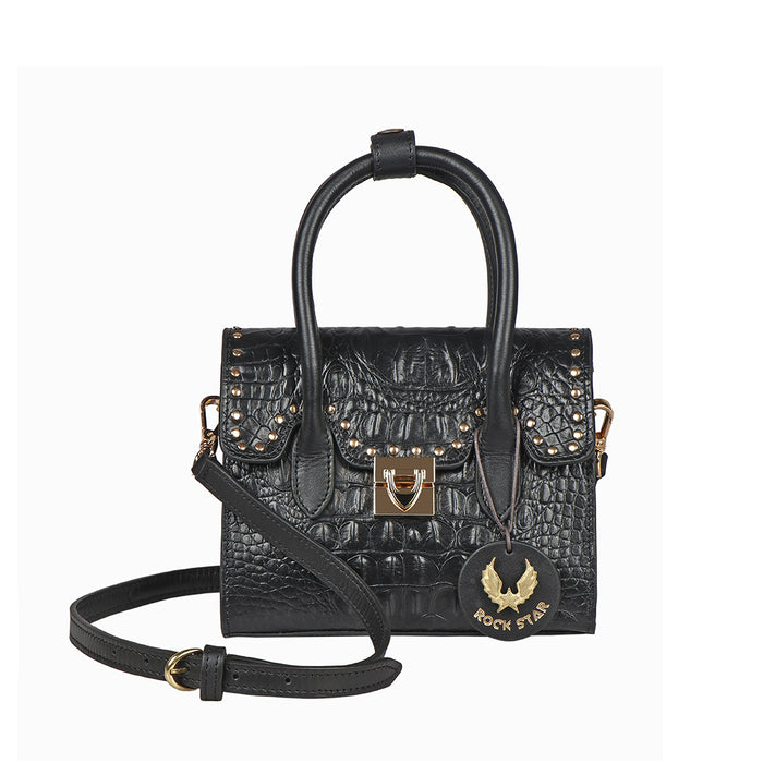 hidesign PUNK 01 SATCHEL Black