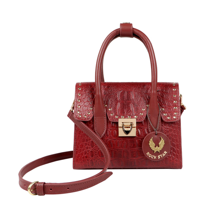 hidesign PUNK 01 SLING BAG Marsala