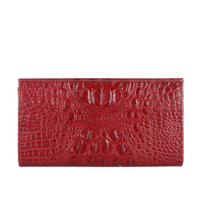 Hidesign PUNK W3 TRI-FOLD WALLET Marsala