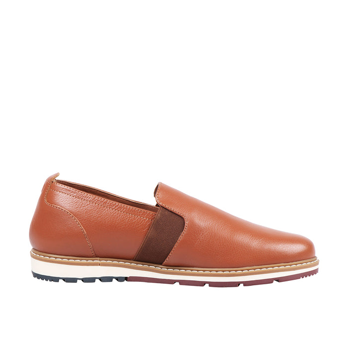 Hidesign QUEBEC MENS SLIP ON SHOE TAN