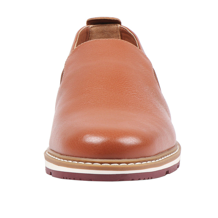 Hidesign QUEBEC MENS SLIP ON SHOE TAN