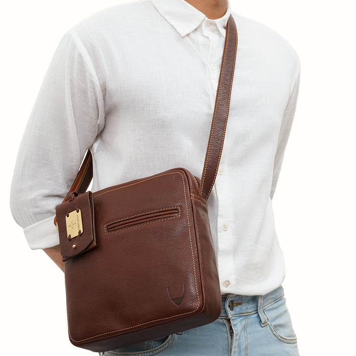 Hidesign RAMBLER 01 CROSSBODY Tan