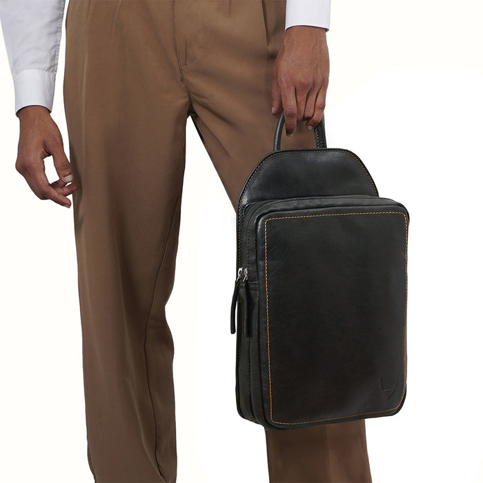 hidesign RAMBLER 02 CROSSBODY Black