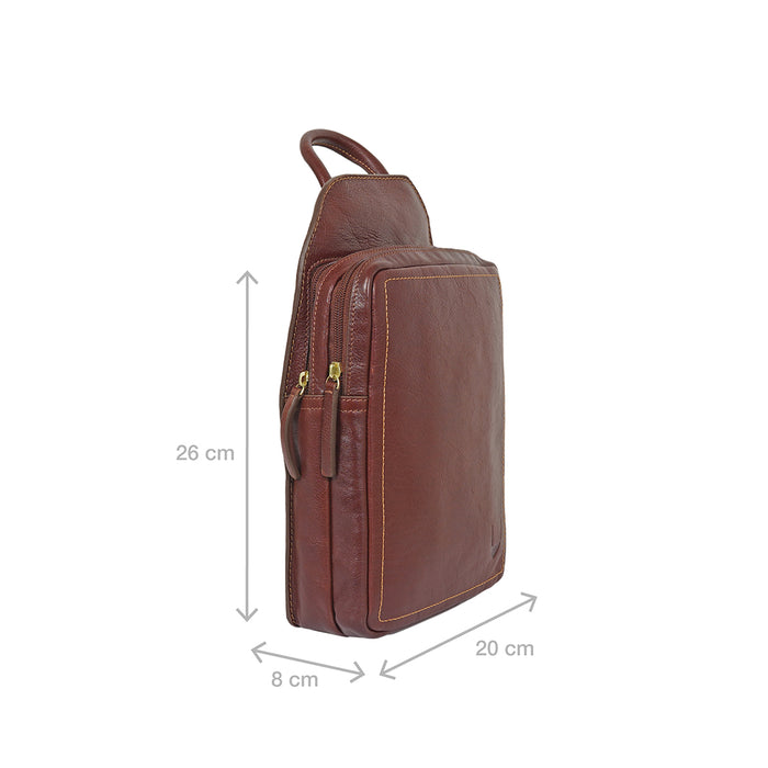 Hidesign RAMBLER 02 CROSSBODY Tan