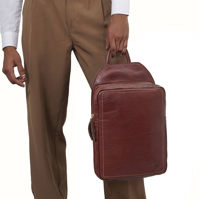 hidesign RAMBLER 02 CROSSBODY Tan