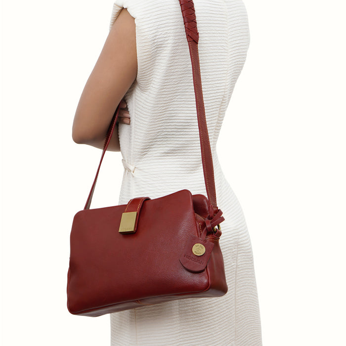 hidesign RESORT 01 CROSSBODY Red