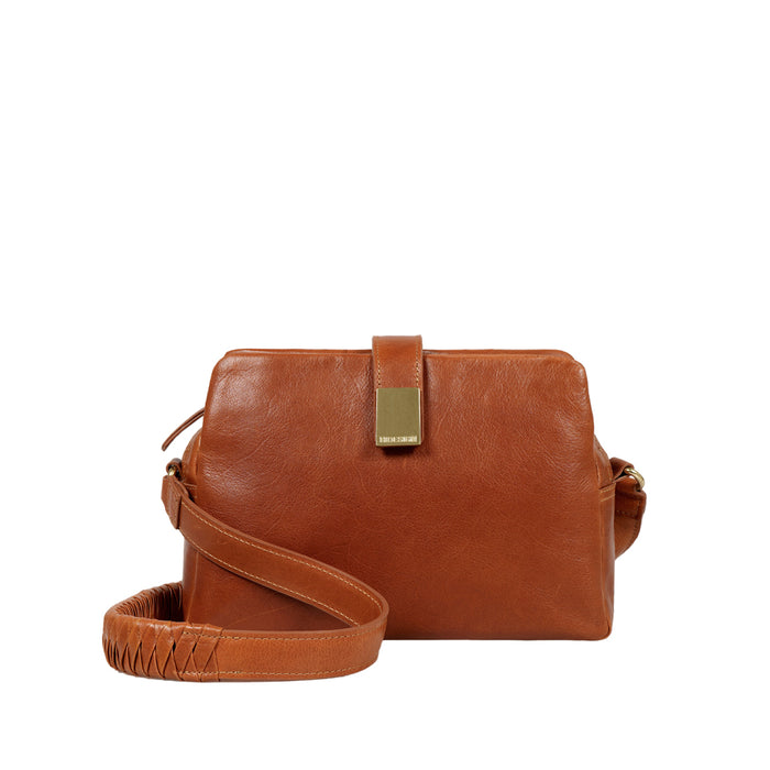 Hidesign RESORT 01 CROSSBODY Tan