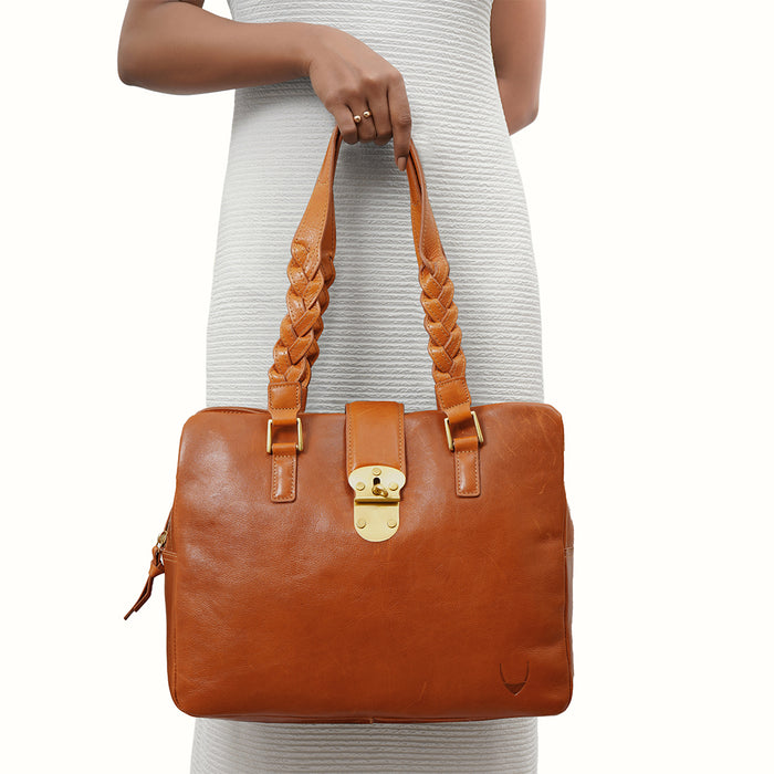 hidesign RESORT 02 SHOULDER BAG Amber