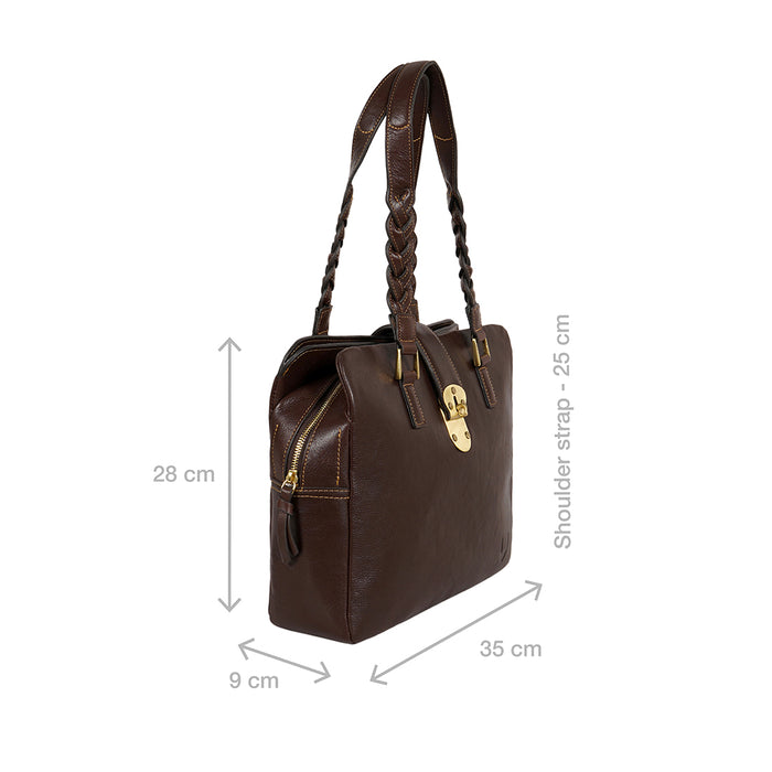 Hidesign RESORT 02 SHOULDER BAG Brown