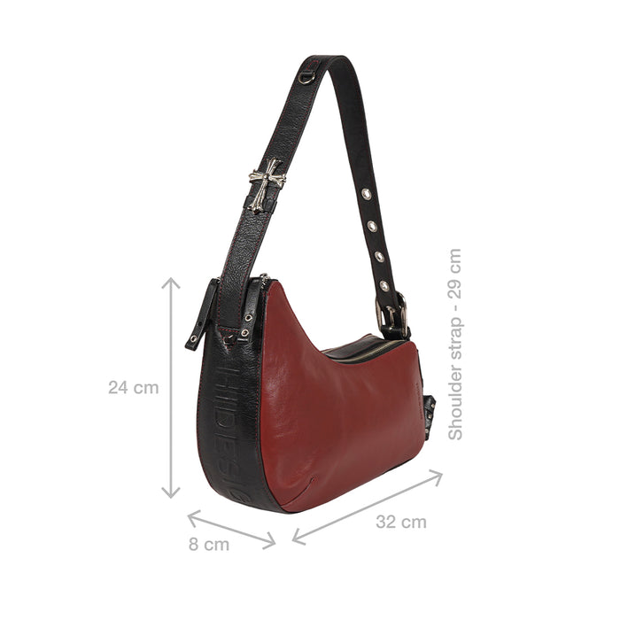 Hidesign RIN RIN 02 SHOULDER BAG Red