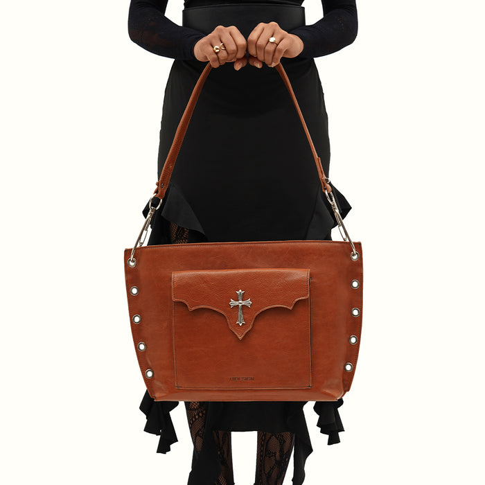 hidesign RIN RIN 03 TOTE BAG Brown