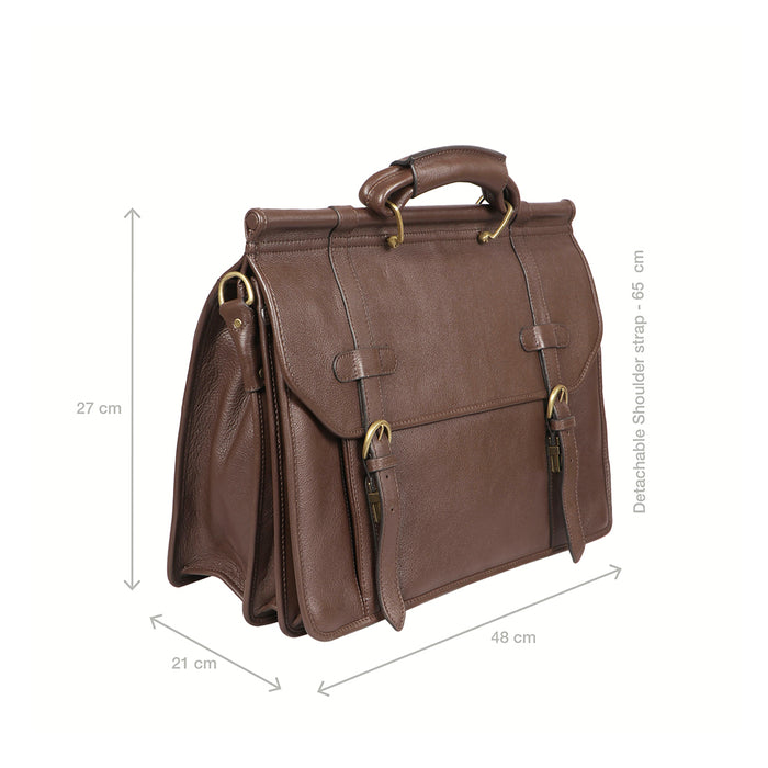 Hidesign ROMA BRIEFCASE Brown