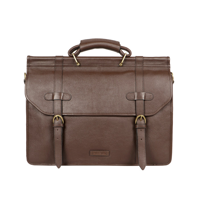 Hidesign ROMA BRIEFCASE Brown