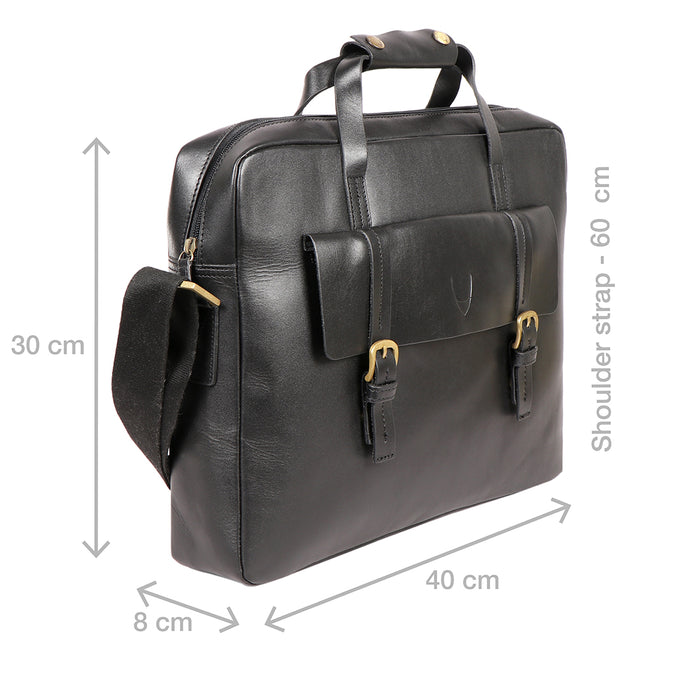 Hidesign RONALDO 01 SB BRIEFCASE Black