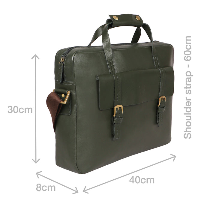 Hidesign RONALDO 01 SB BRIEFCASE Green