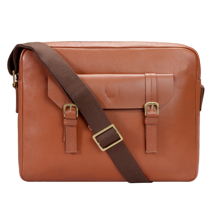 Hidesign RONALDO 02 CROSSBODY Tan