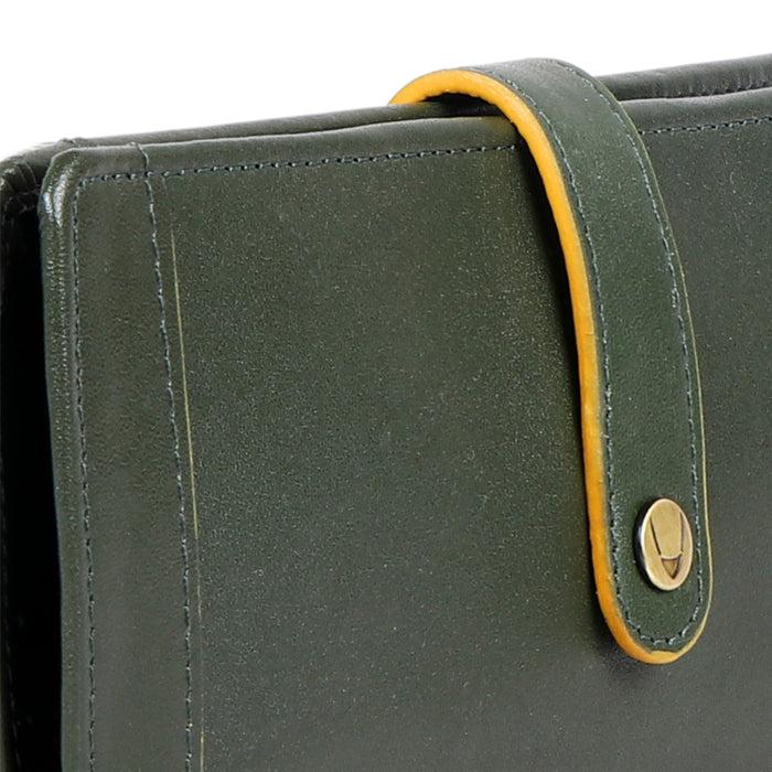 Hidesign ROSA W1 BI-FOLD WALLET Green