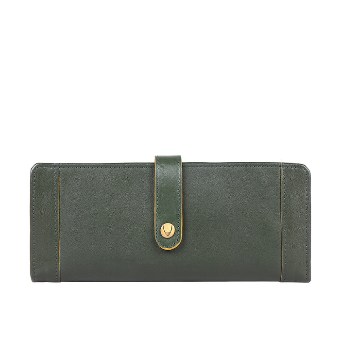 hidesign ROSA W1 BI-FOLD WALLET Green