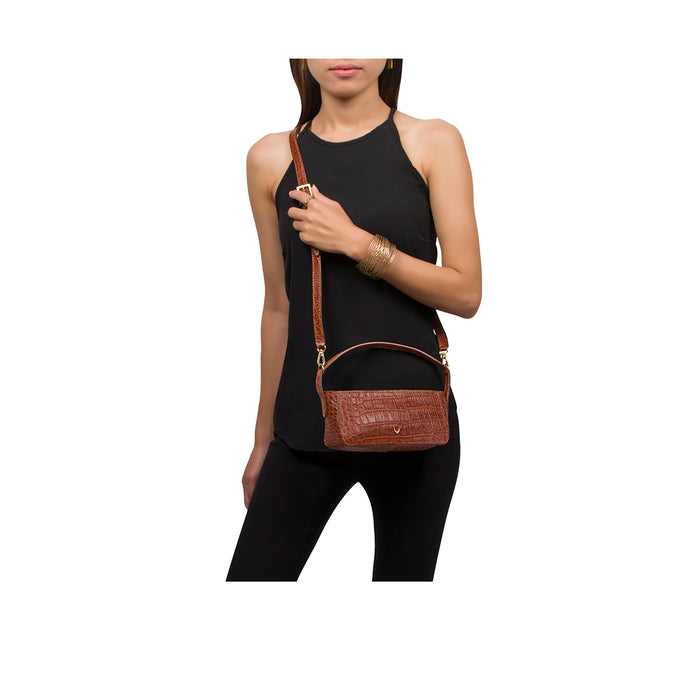 hidesign ROSARIO 06 CROSSBODY Tan