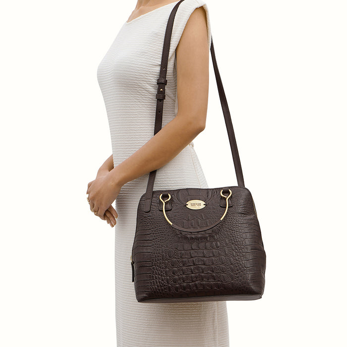 Hidesign ROYALE 02 SATCHEL BAG Brown