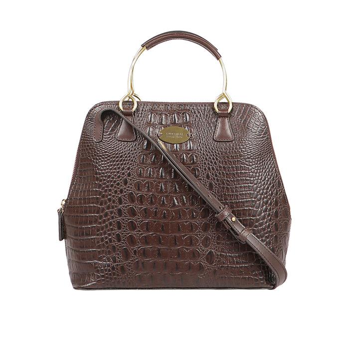 hidesign ROYALE 02 SATCHEL BAG Brown