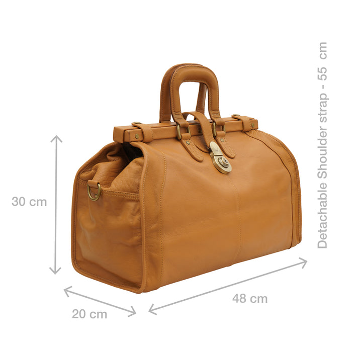 Hidesign SAFARI DUFFLE BAG Honey
