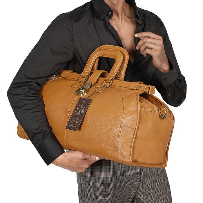 Hidesign SAFARI DUFFLE BAG Honey