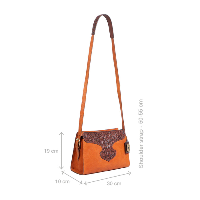 Hidesign SALLY SCULL 02 SLING BAG Orange