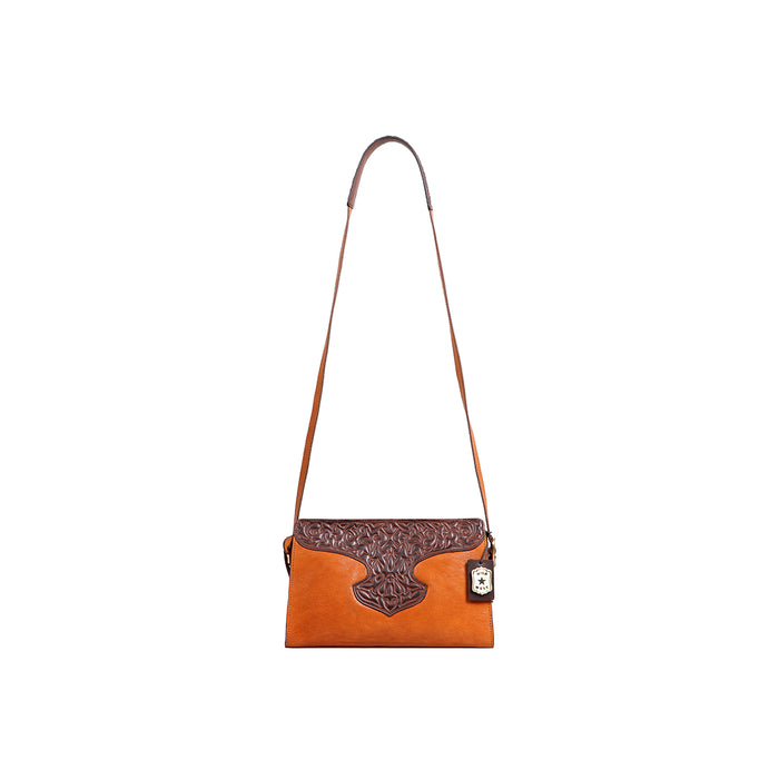 hidesign SALLY SCULL 02 SLING BAG Orange