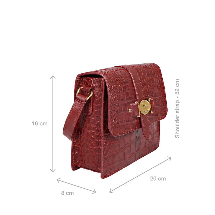 Hidesign SANTIAGO 02 SLING BAG Marsala