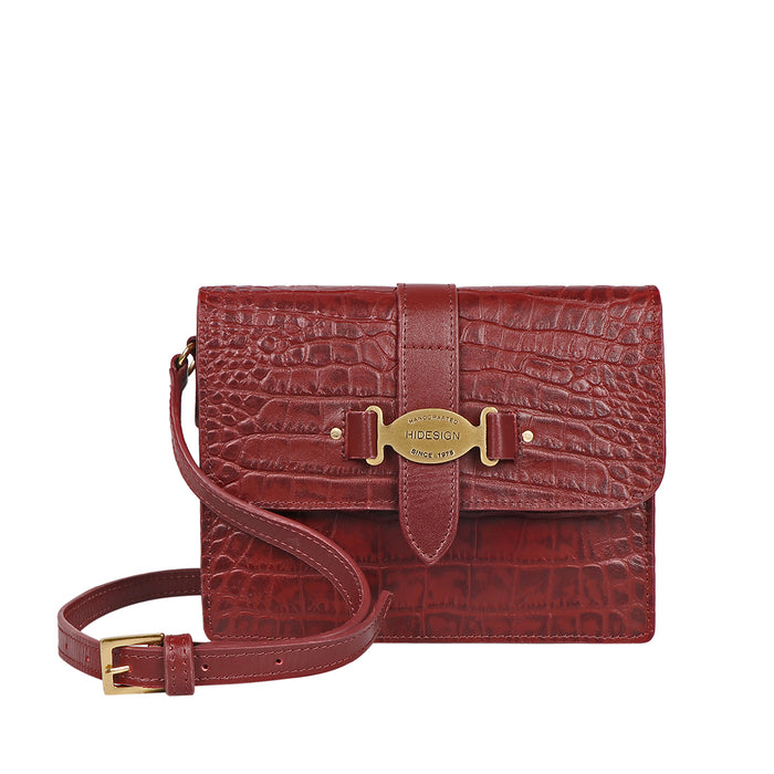 hidesign SANTIAGO 02 SLING BAG Marsala
