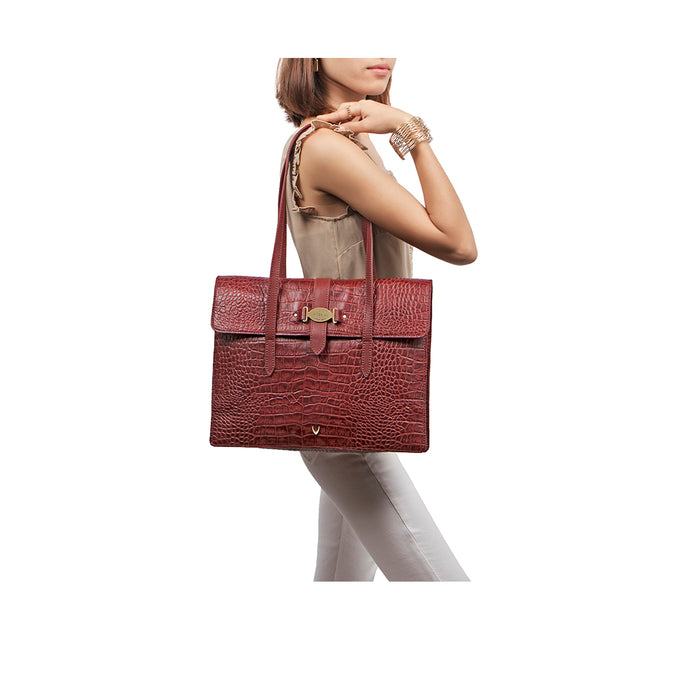 hidesign SANTIAGO 06 SHOULDER BAG Marsala