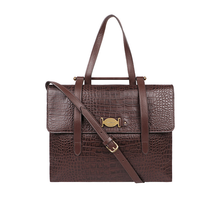 hidesign SANTIAGO 07 SHOULDER BAG Brown