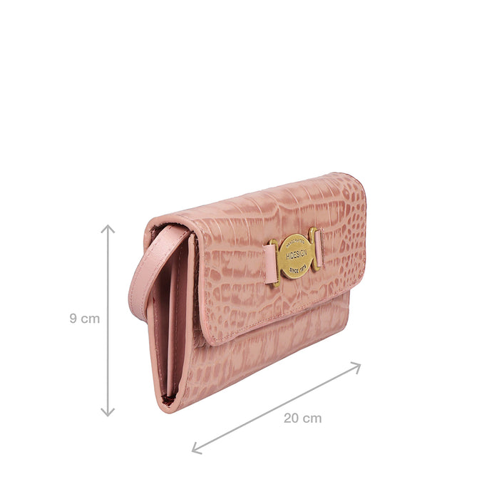 Hidesign SANTIAGO W2 SLING WALLET Pink