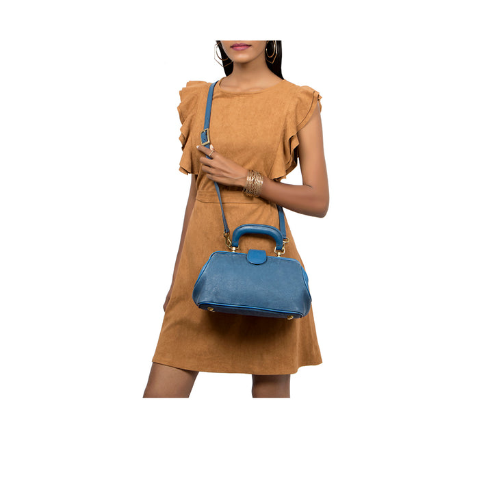 Hidesign SASHA SATCHEL Blue