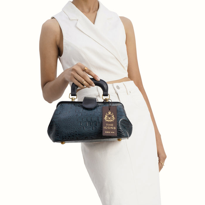 Hidesign SASHA SATCHEL Blue