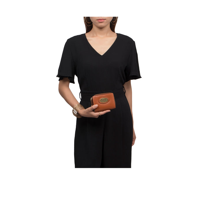 hidesign SAUTA FE W2 POCKET WALLET Tan