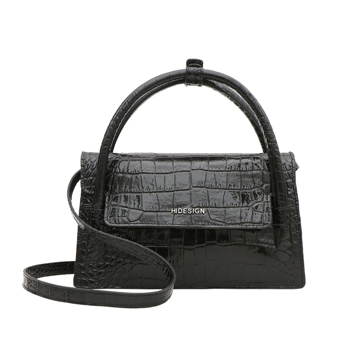 Hidesign SCHIPHOL 04 SHOULDER BAG Black