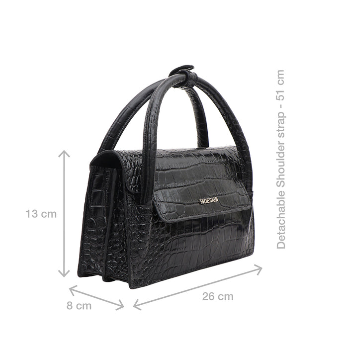 Hidesign SCHIPHOL 04 SHOULDER BAG Black