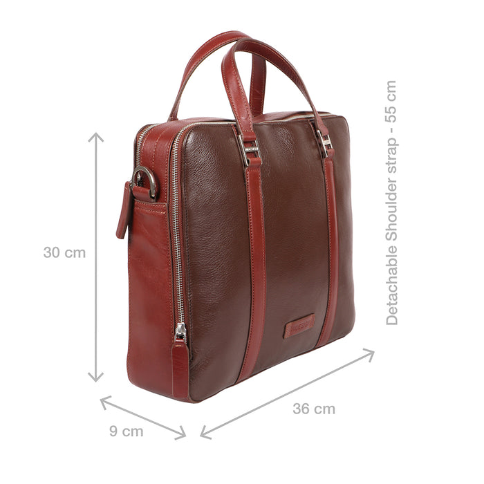 Hidesign SCOOTER 05 MESSENGER BAG Brown