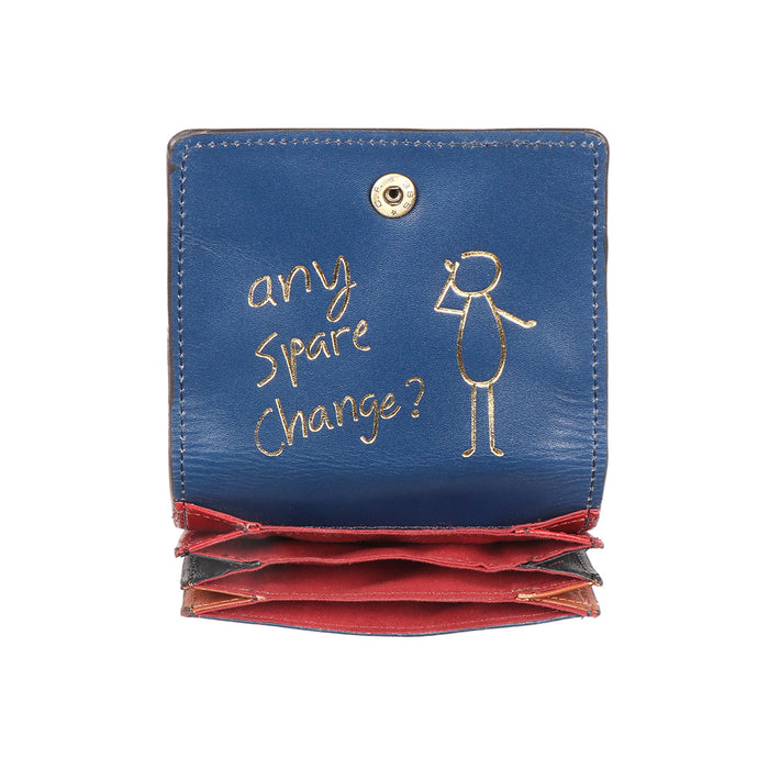 Hidesign SCOOTER W1 CARD HOLDER Blue